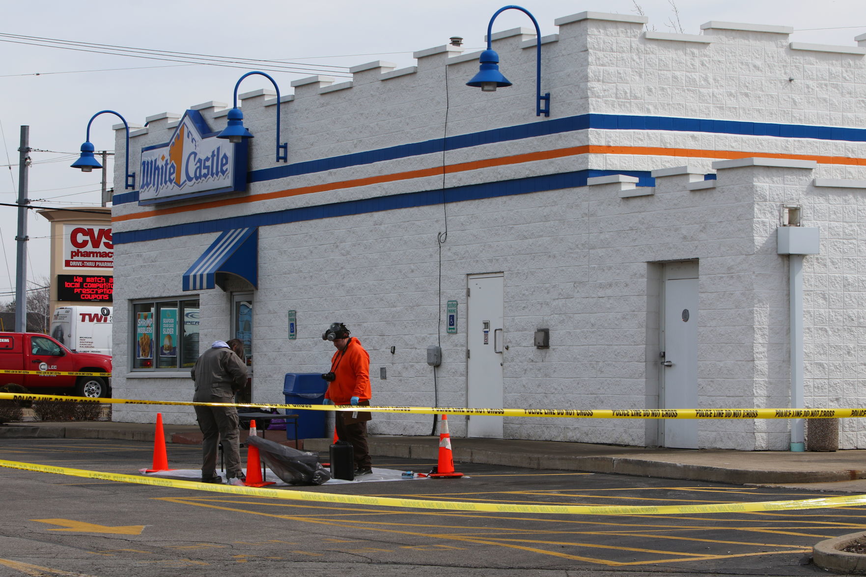 Meth lab bust at White Castle